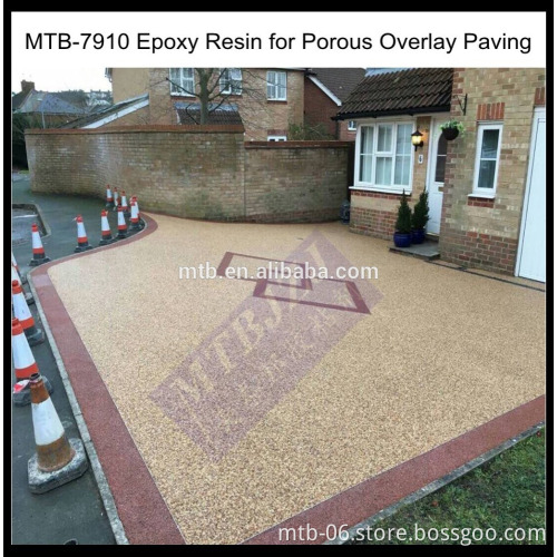 Epoxy Resin for Porous Overlay Paving